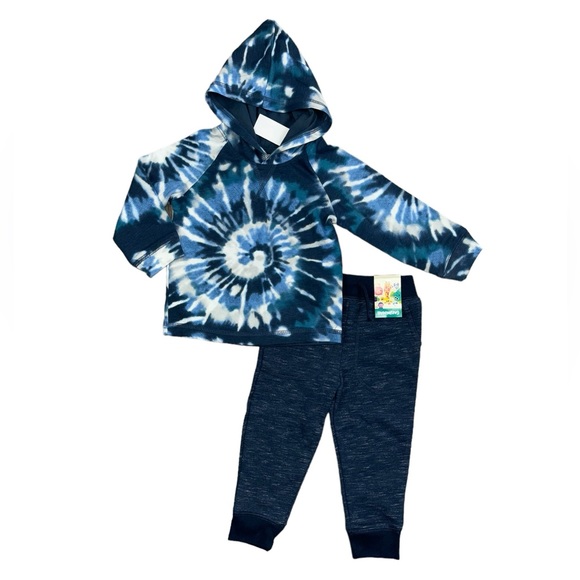 NWT Heather Blue Joggers 18 Months | Garanimals Heather Blue Joggers 18 Months - Picture 1 of 12